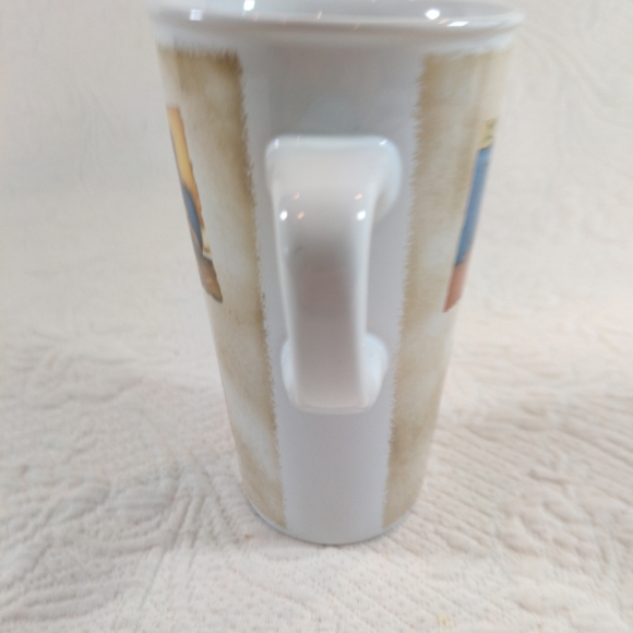 🐾 Aline Gauthier Cat & Fish And Playing With Mouse Design Dinner Coffee Mug - Picture 8 of 12